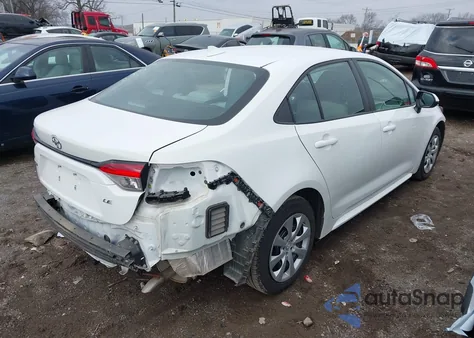 2023 Toyota Corolla Le z USA, uszkodzony, nr VIN 5YFB4MDE9PP025599